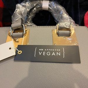 Vegan material purse